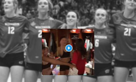 wisconsin volleyball team leaked uncensored|UW addresses leaked women’s volleyball photos